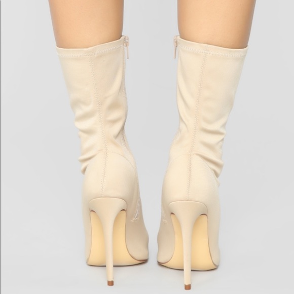 Taupe Booties - Picture 3 of 4